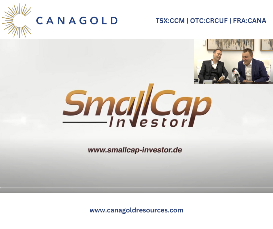 SmallCap-Investor Interview with Catalin Kilofliski, CEO of Canagold Resources (April 28, 2023)